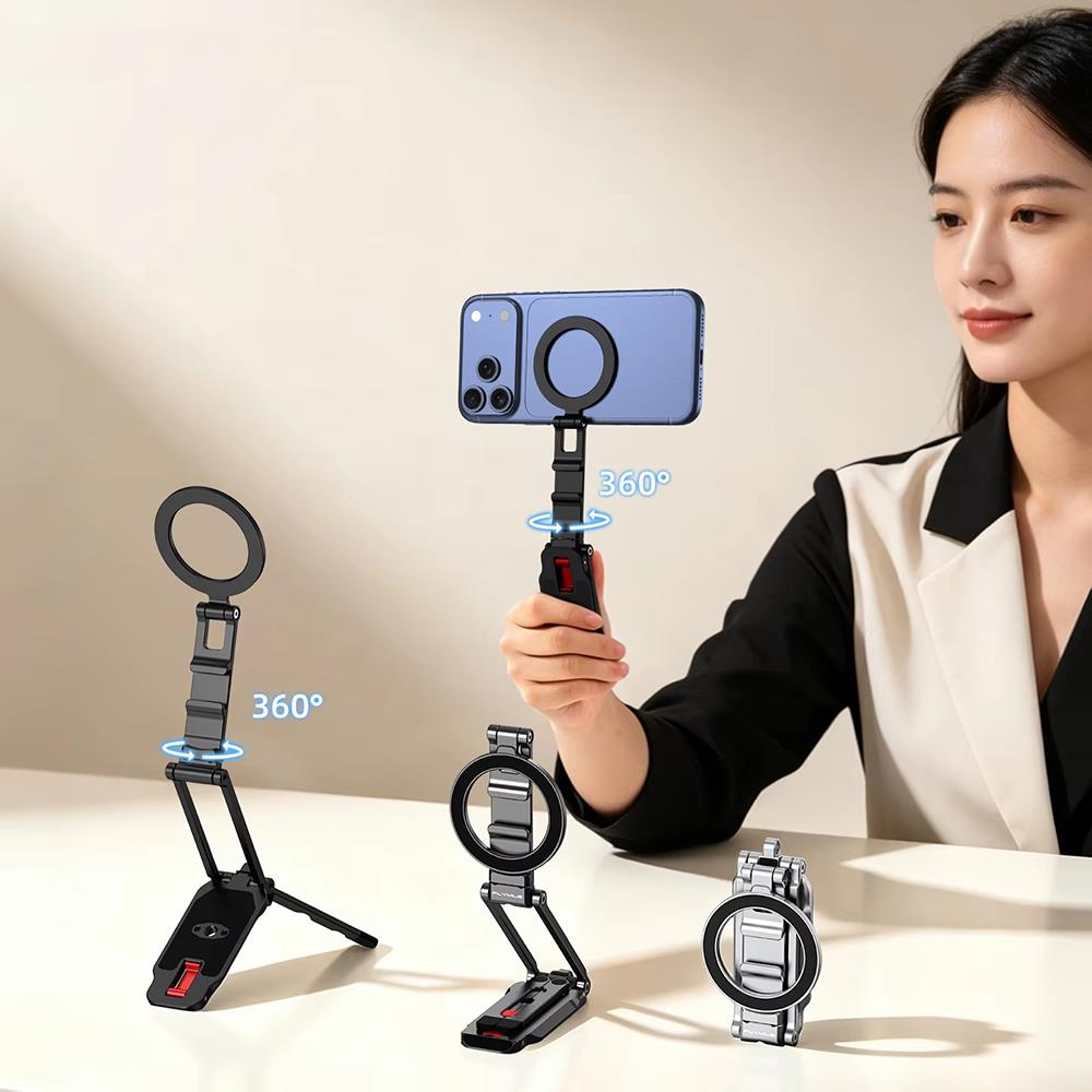 Desk Accessories - Magnetic Phone Tripod for iPhone 18